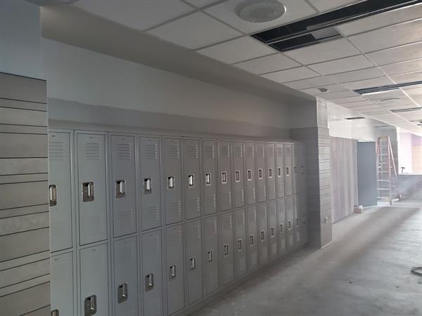New lockers